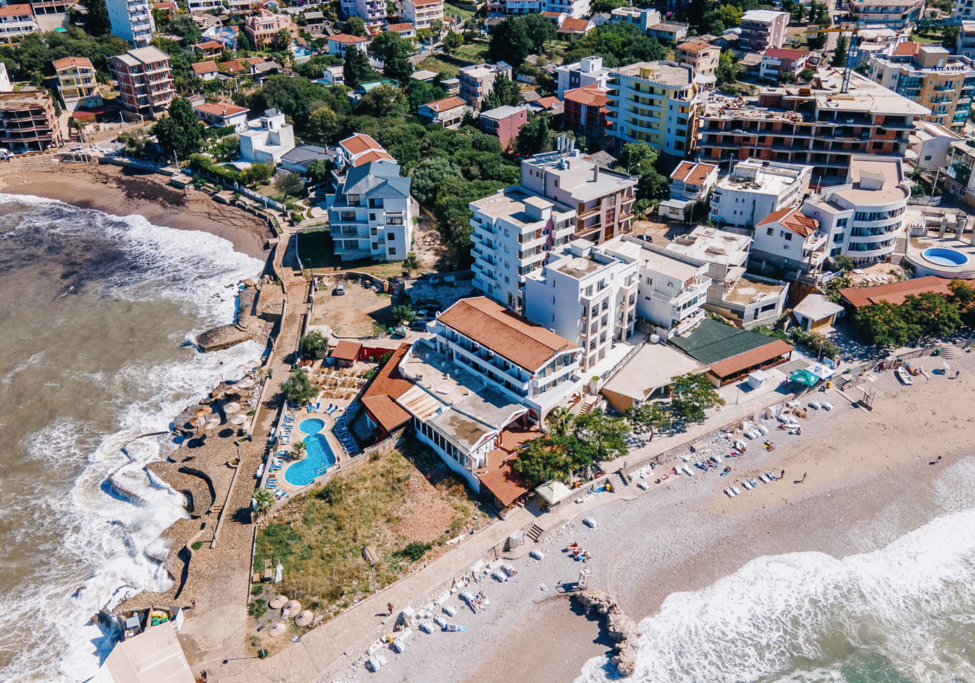 Postkarte: Dobra Voda – ein Küstenort südlich von Bar · Montenegro