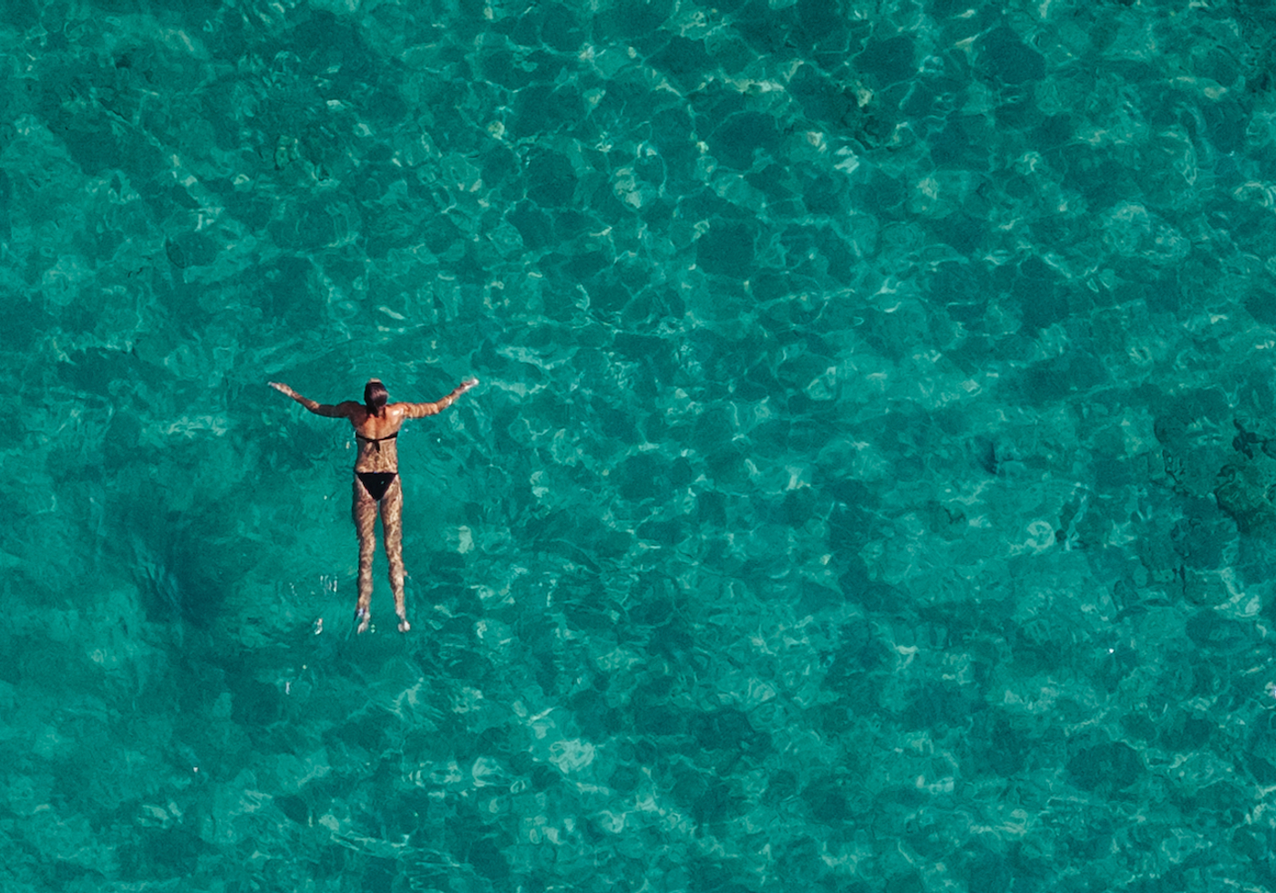 Postkarte: Mako Beach bei Pefkohori · Griechenland