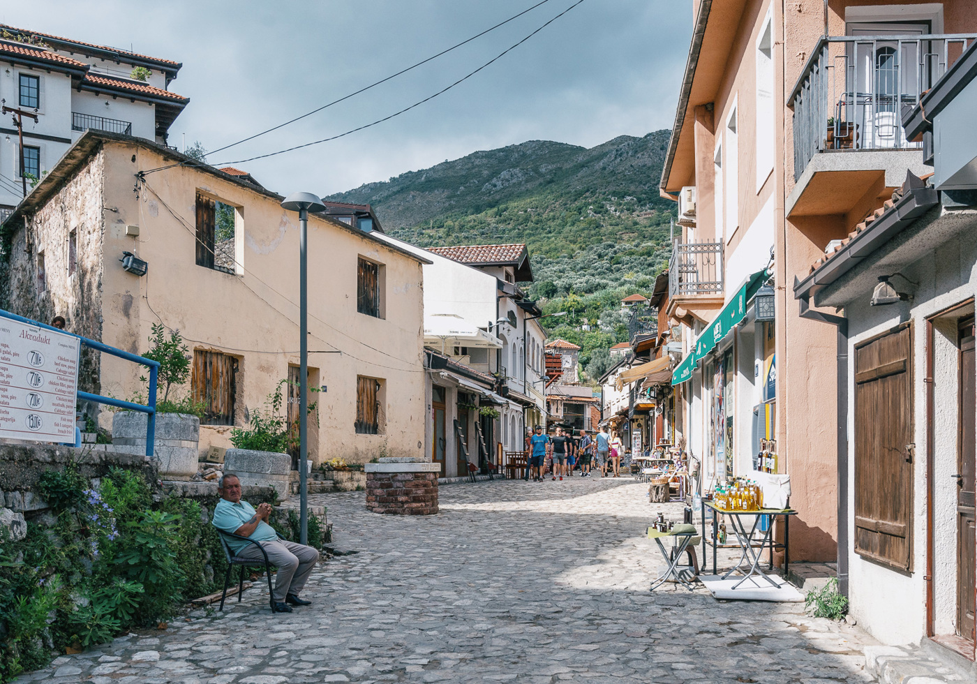 Postkarte: Stari Bar – Montenegros steinerne Altstadt · Montenegro