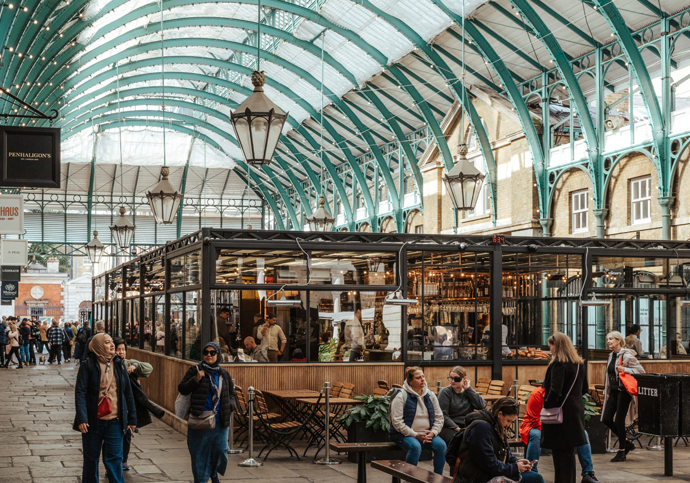 Postkarte: London – Apple Market in Covent Garden · England