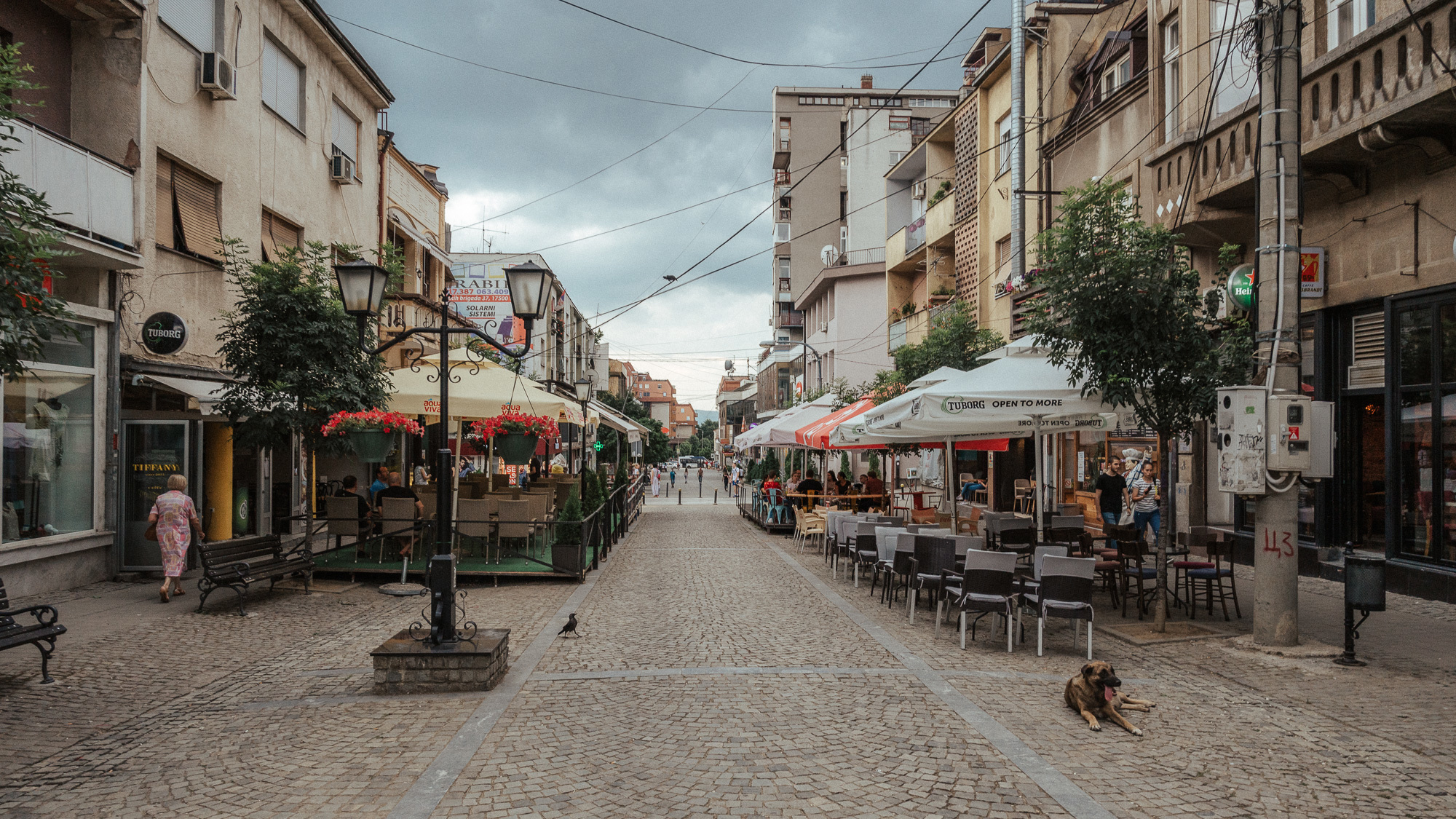 Vranje, wo das Tal den Rhythmus vorgibt