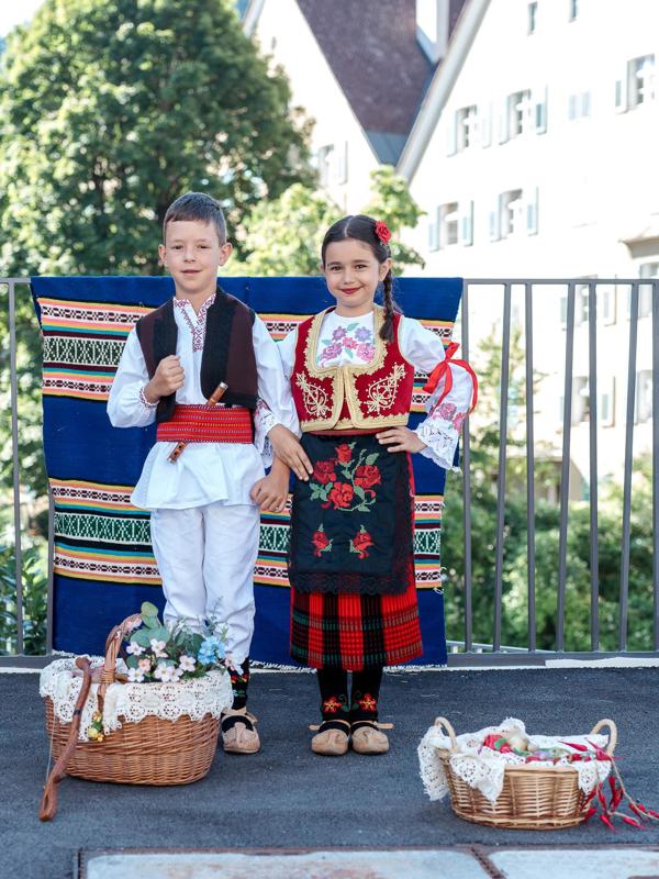 Shooting der Tänzer des KUD Sveti Sava aus Altstätten