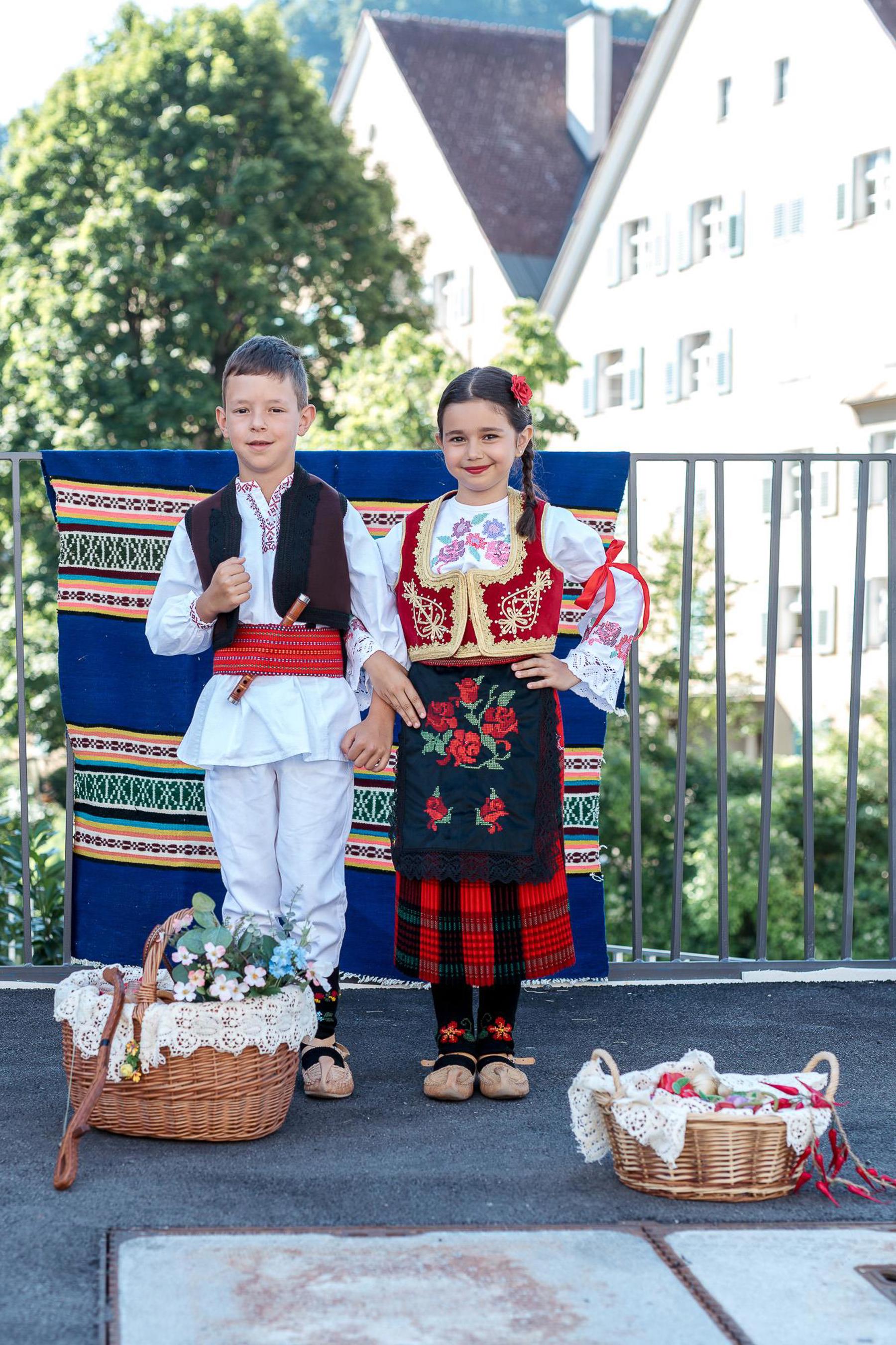 Fotoshooting des Kulturvereins KUD Sveti Sava aus Altstätten