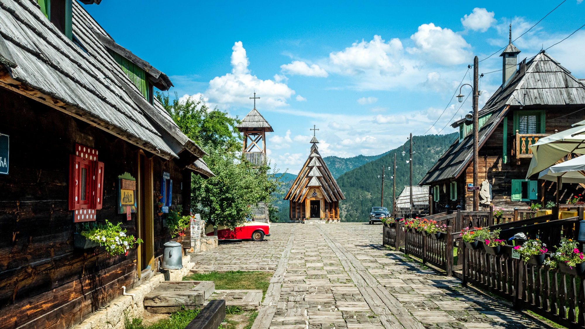 Küstendorf, das Filmdorf im Zlatibor-Gebirge
